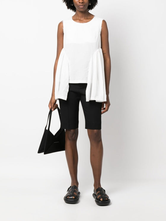 Comme Des Garcons Tank top with draped detail