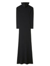 Off White High-neck long dress
