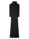 Off White High-neck long dress