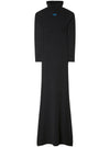 Off White High-neck long dress