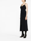 Alexander McQueen Draped Midi Dress