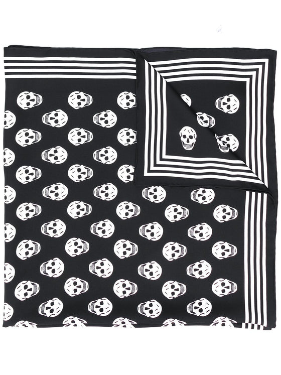 Alexander McQueen Skull silk scarf