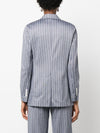 Circolo 1901 Striped double-breasted jacket
