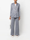Circolo 1901 Striped double-breasted jacket