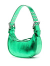 By Far metallic-effect tote bag