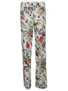 5Progress Printed cotton trousers