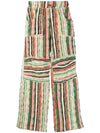 Vitelli Patched cotton blend wool trousers