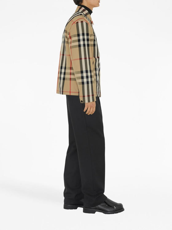 Burberry Checked shirt jacket