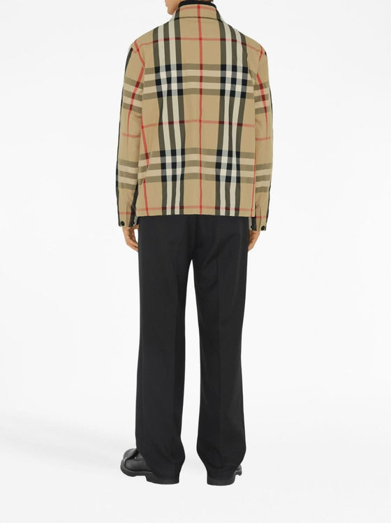 Burberry Checked shirt jacket