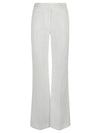 True Royal Linen flared trousers