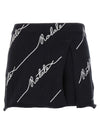 Rotate Birger Christensen Skort Sequin Logo Mini
