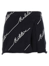 Rotate Birger Christensen Skort Sequin Logo Mini
