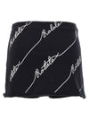 Rotate Birger Christensen Skort Sequin Logo Mini