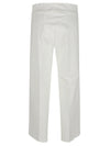 Avenue Montaigne Cropped frayed denim trousers