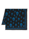 Alexander McQueen Skull silk blend scarf