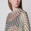 Dries Van Noten Écru polka-dot sheer silk cape