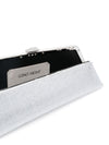 The Attico Long Night crystal-embellished clutch bag