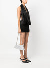 The Attico Long Night crystal-embellished clutch bag