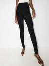 032C Front zip leggings
