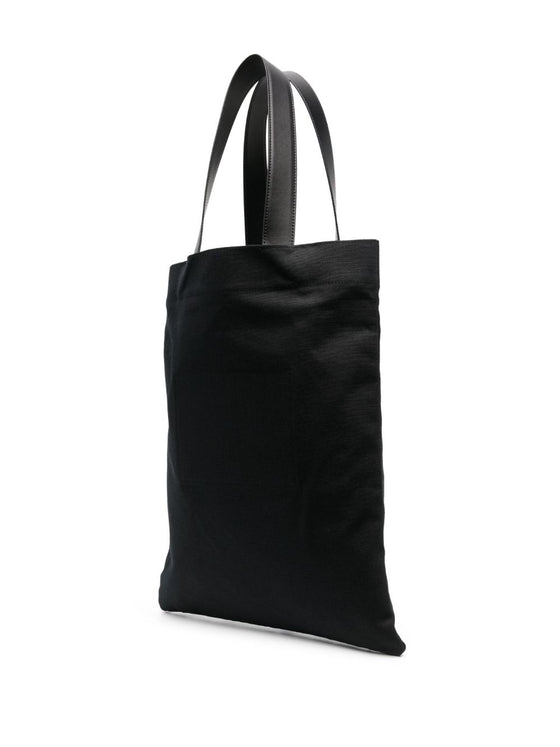 Jil Sander logo-print tote bag
