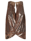 Dahlo Sequin cropped top