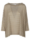 C-Zero Shirt Linen striped sweater