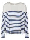 Ct Plage Striped cotton blend pullover