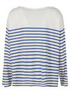Ct Plage Striped cotton blend pullover