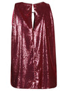 Dahlo Sequin cropped top