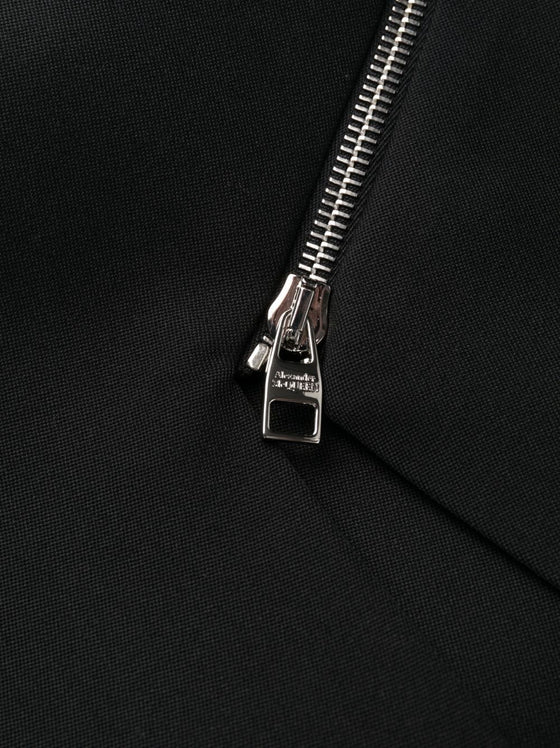 Alexander McQueen zip-embellished Midi Dress