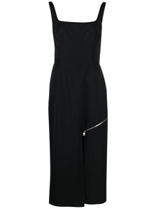  Alexander McQueen zip-embellished Midi Dress