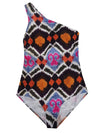 Feel Me Fab Cadaques printed one-piece swimsuit