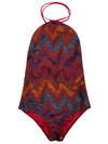 Feel Me Fab Keywest printed one-piece swimsuit