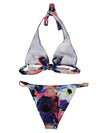 Feel Me Fab Miami printed bikini set