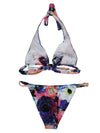 Feel Me Fab Miami printed bikini set
