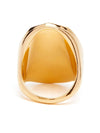 Alexander McQueen The Faceted Stone Ring