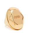 Alexander McQueen The Faceted Stone Ring