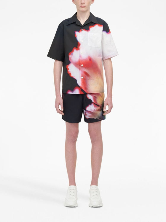 Alexander McQueen Solarised Flower Shirt