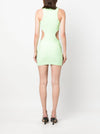 Reina Olga Cut-out detail short dress