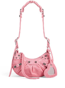  Balenciaga Le Cagole XS denim shoulder bag