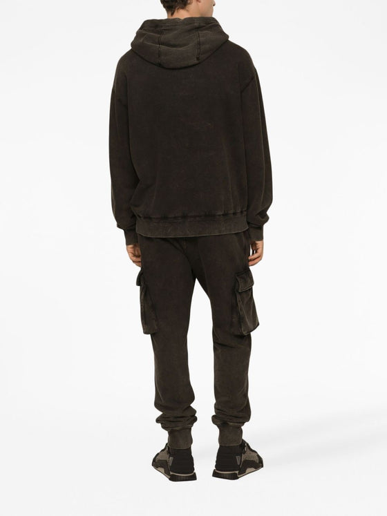 Dolce & Gabbana Tailored cargo with logo application