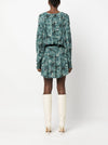 Iro Fontana printed short dress