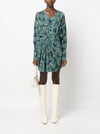 Iro Fontana printed short dress