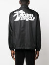 Palm Angels Jackets Black