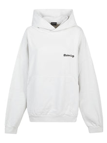  Balenciaga Bb corp cotton hoodie
