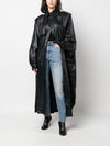 Saint Laurent shoulder-pad Oversized Trench Coat