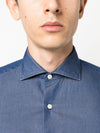 Finamore 1925 Napoli Regular fit denim shirt