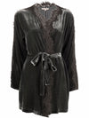 Gold Hawk Velvet long duster
