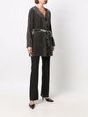 Gold Hawk Velvet long duster