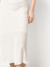 Gold Hawk Velvet long skirt